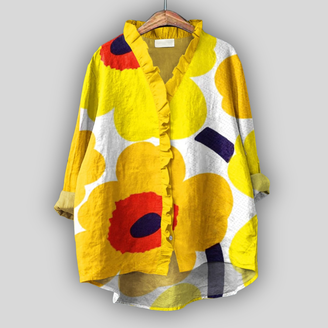Tallulah Bold Floral Blouse