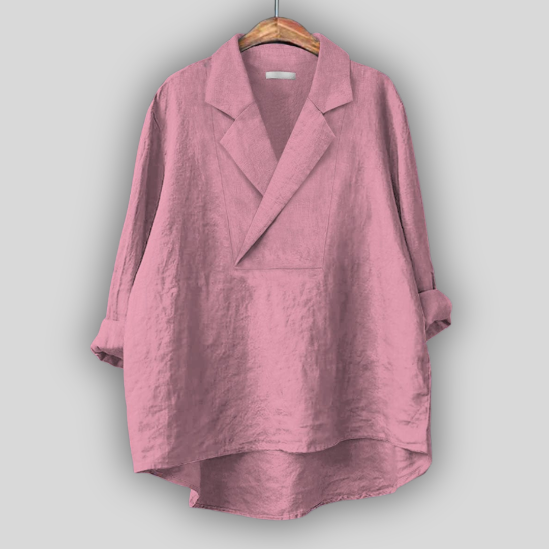 Maggie Notch Lapel Top