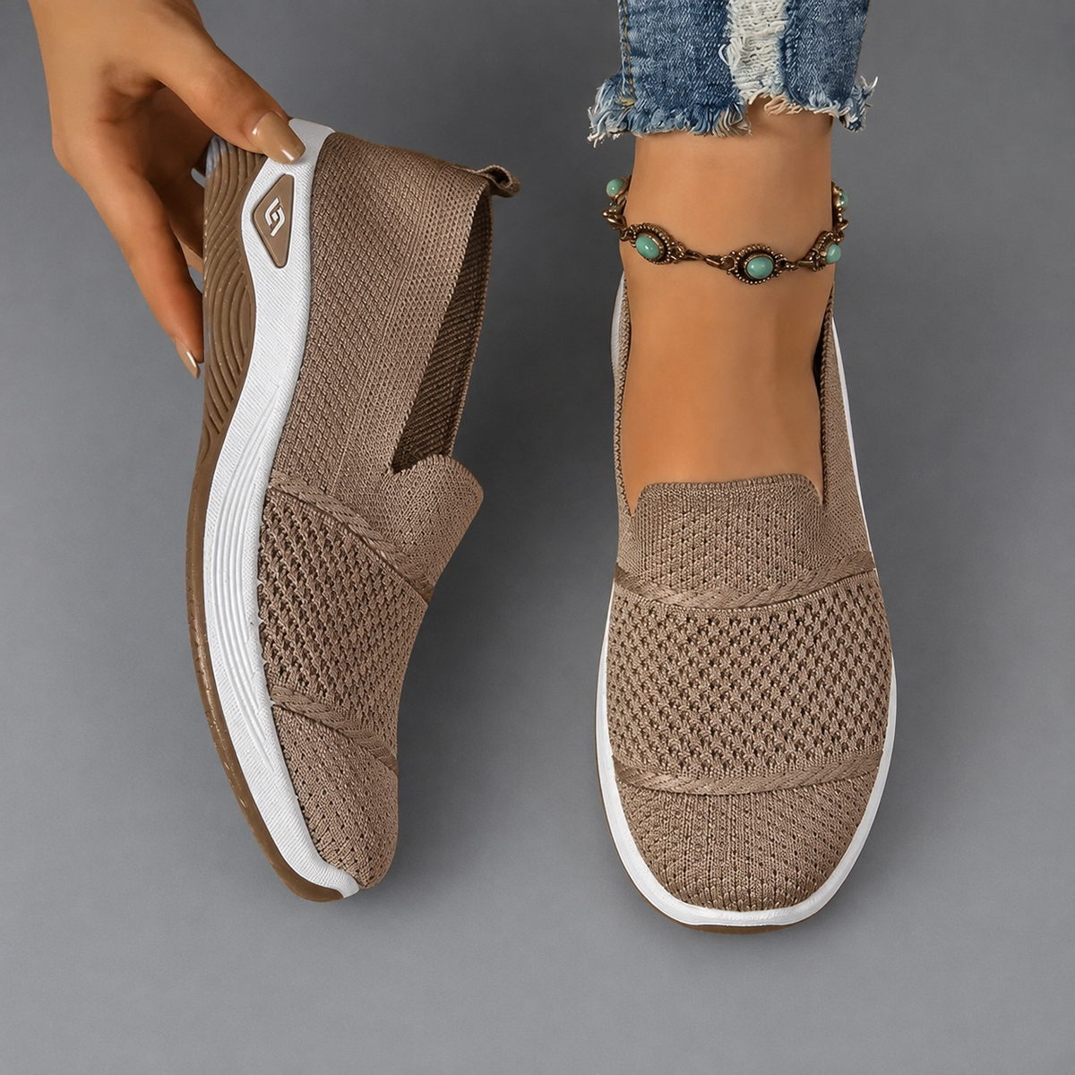 Clover™ Orthopedic Slip-On Sneakers