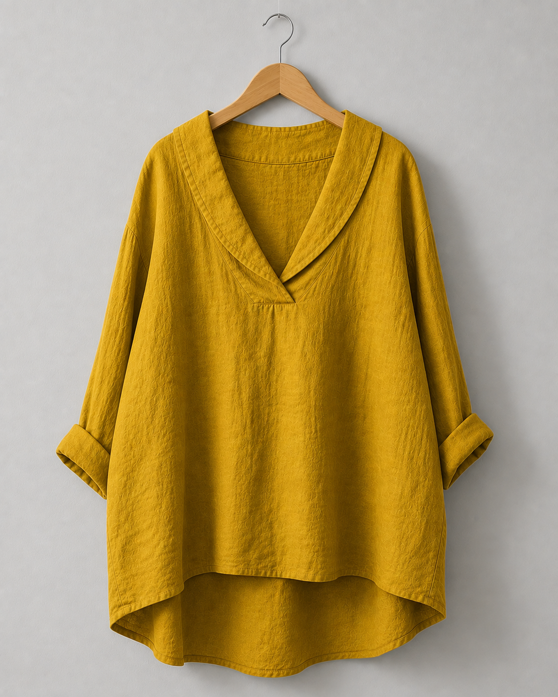 Morwenna Shawl Collar Top
